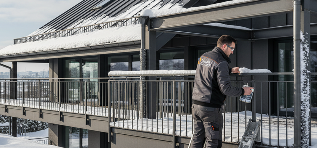 protéger les structures métalliques contre le gel et l’hiver en Suisse