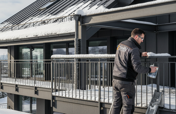 protéger les structures métalliques contre le gel et l’hiver en Suisse